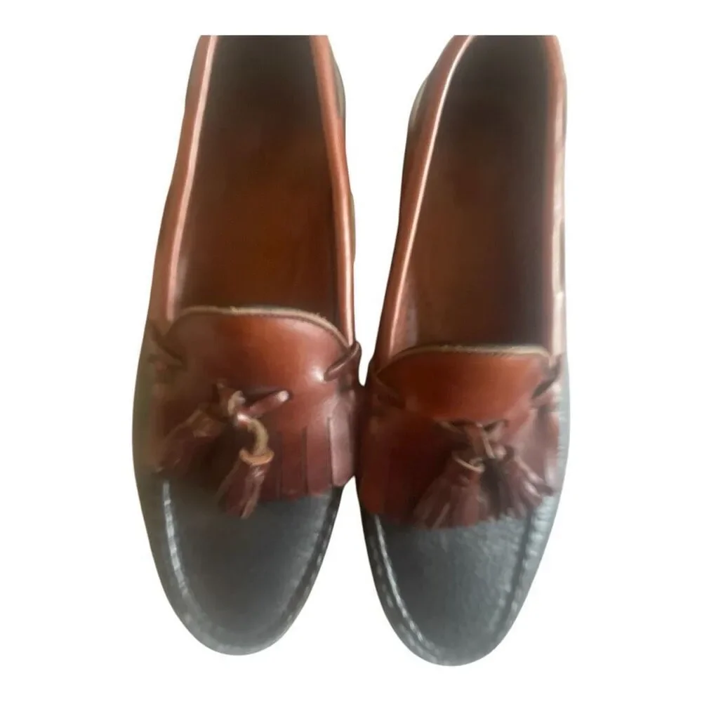 Men's Allen‎ Edmonds Nashua Tassel Loafers Size 8.5